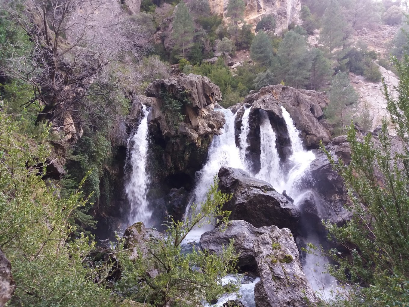Salto de los Órganos Río Borosa Salto de los Organos Río Borosa